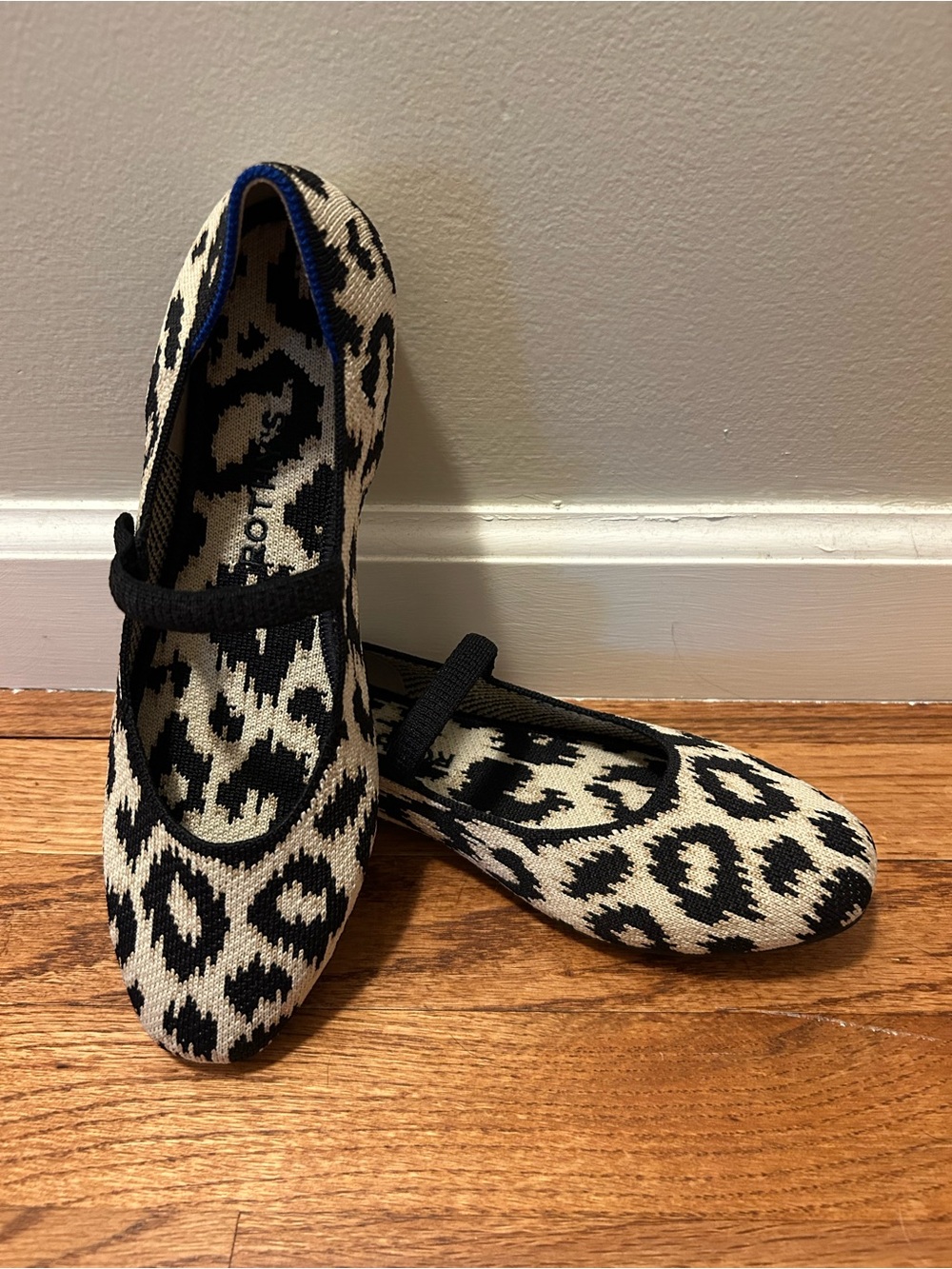 Rothy’s Leopard Mary Jane Flats size 7.5